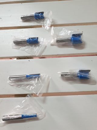 Lote de tres tipos de fresas