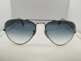 Gafas de sol Aviador plateadas y azules