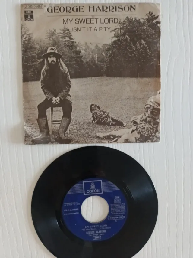 SINGLES GEORGE HARRISON Y JOHN LENNON