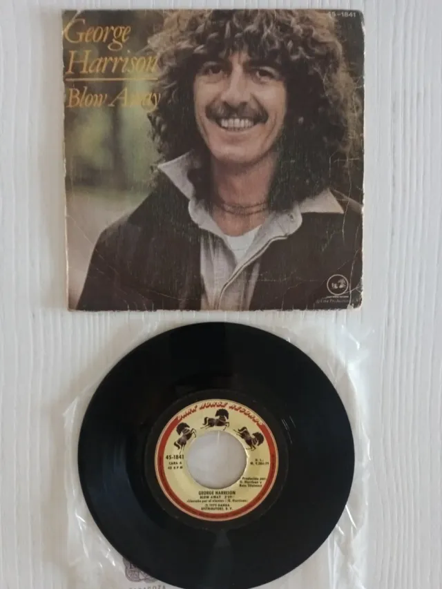 SINGLES GEORGE HARRISON Y JOHN LENNON