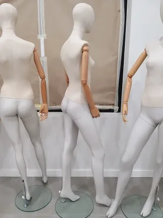Maniquí Mujer Cuerpo Completo. Brazos Articulados