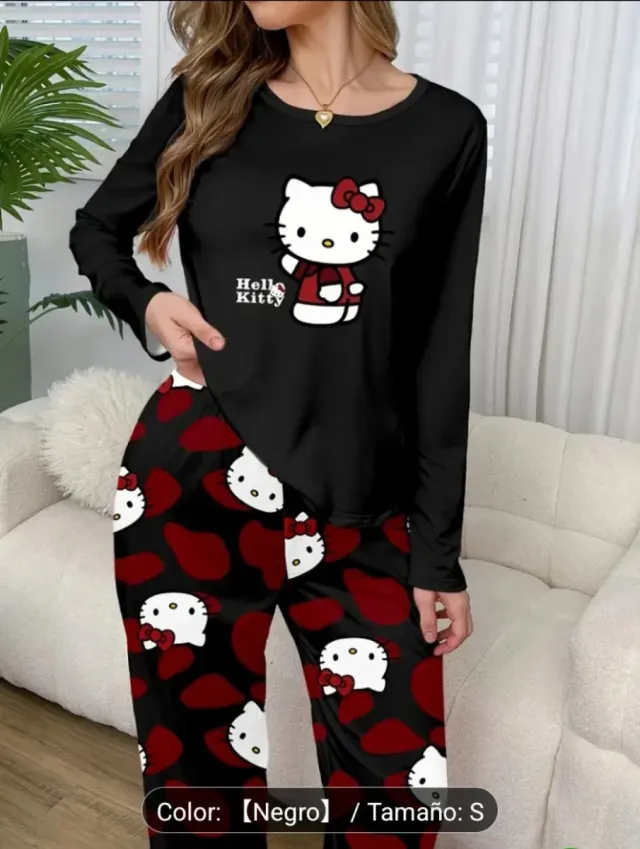 Pijama Hello Kitty Mujer Talla S