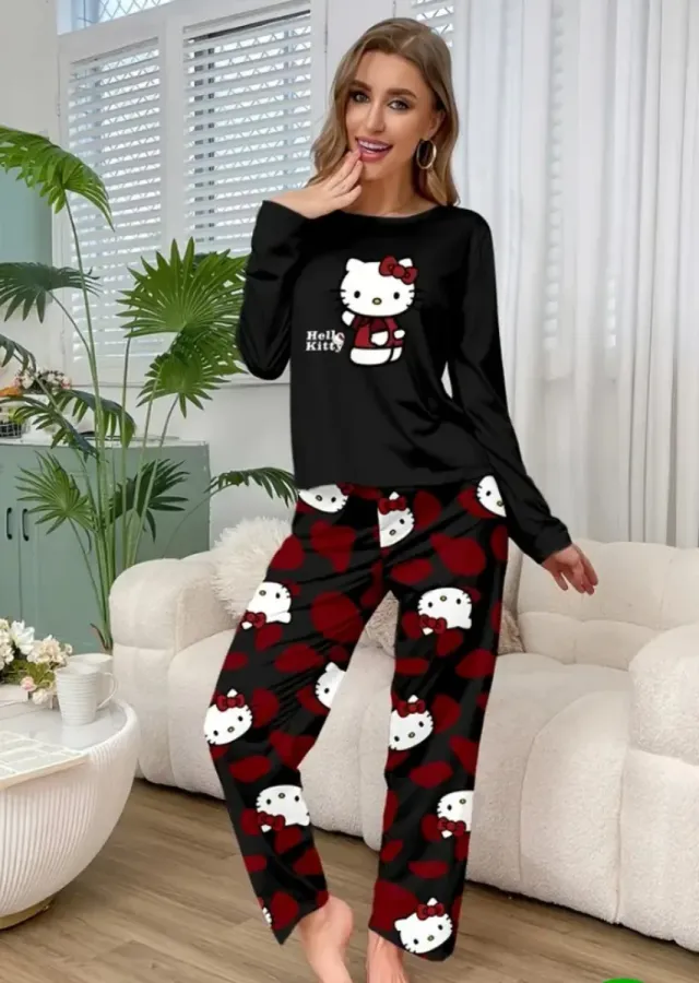 Pijama Hello Kitty Mujer Talla S