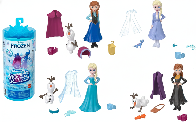Disney Frozen Color Reveal Bambola Sorpresa