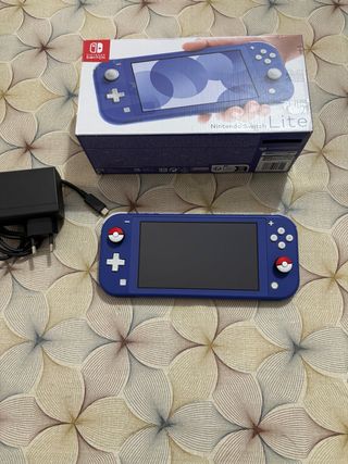 console Nintendo switch lite colore blu