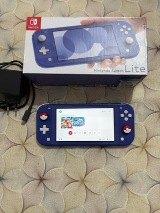console Nintendo switch lite colore blu