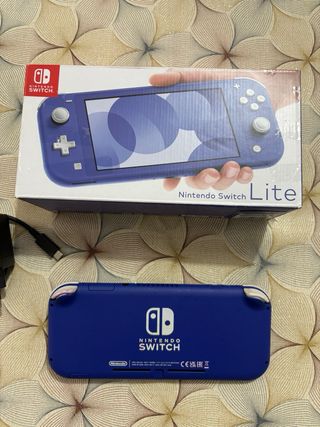 console Nintendo switch lite colore blu