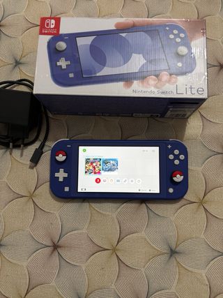 console Nintendo switch lite colore blu