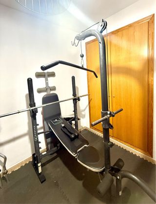 Banco de pesas multifunción