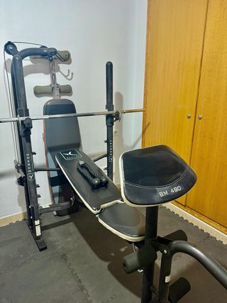 Banco de pesas multifunción