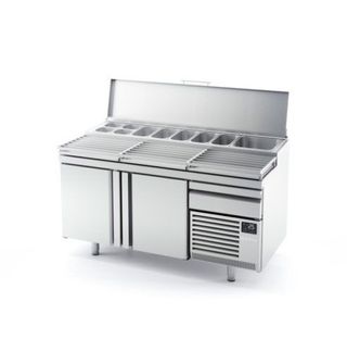 Mesa refrigerada pizza