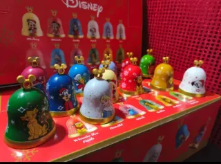 Confezione di 12 campane natalizie Disney