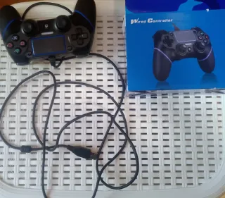 Mando PS4 F3 BLACK + Funda Gamer Kit