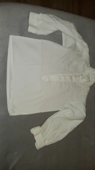 Camisa fallera niño blanca talla 31