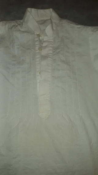 Camisa fallera niño blanca talla 31