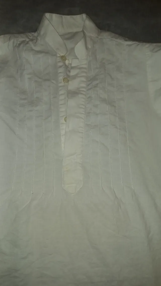 Camisa fallera niño blanca talla 31