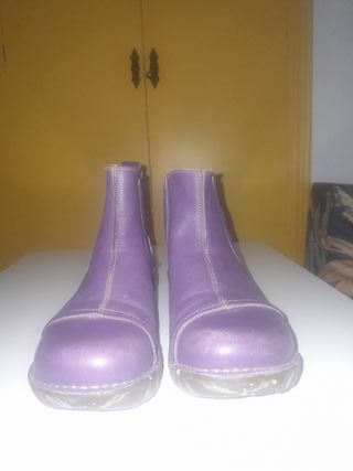 Botines El Naturalista Talla 40 Morados