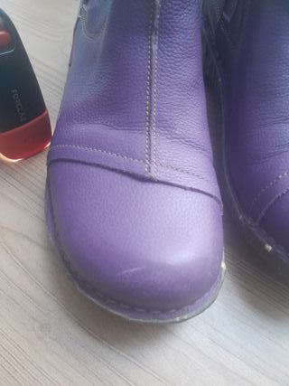 Botines El Naturalista Talla 40 Morados