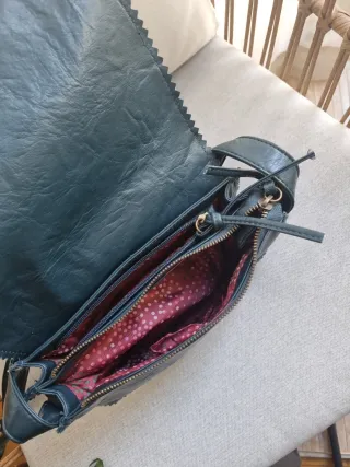 Bolso Desigual Negro Multicolor