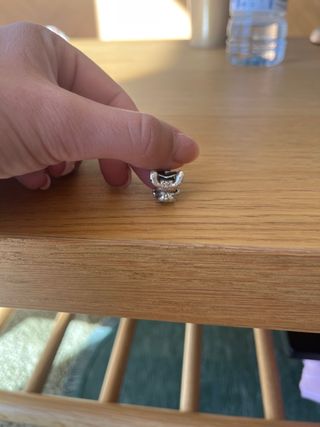 Charm Pandora Stitch Graduado Plata