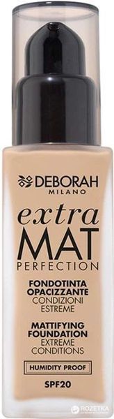 Deborah Extra Mat Perfection Fondotinta SPF20- 00
