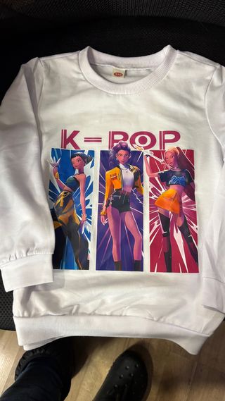 2 magliette K-Pop per Bambina Taglia 110