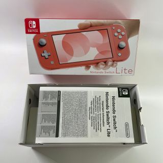 Scatola Nintendo Switch Lite Corallo