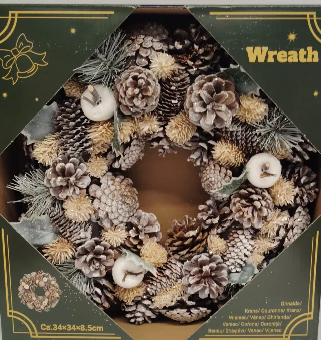 Guirlanda de Natal 34 cm