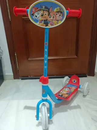 Patinete Patrulla Canina 3 Ruedas