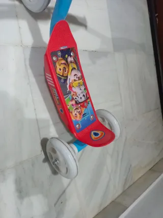 Patinete Patrulla Canina 3 Ruedas