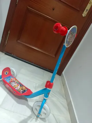 Patinete Patrulla Canina 3 Ruedas