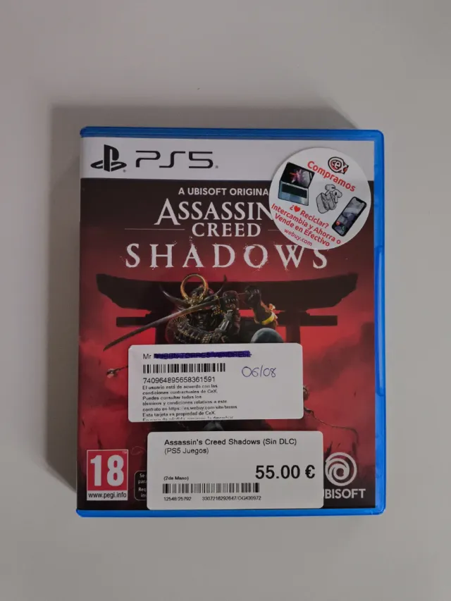 Assassin's Creed Shadows PS5