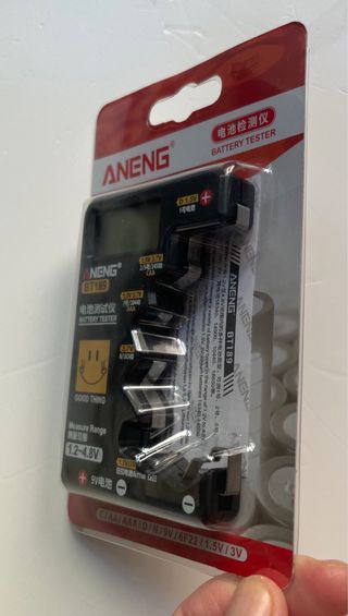 ANENG BT189 Probador de Pilas LCD