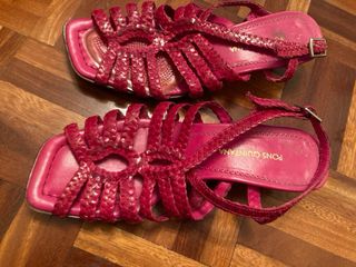 Sandalias Pons Quintana Fucsia Talla 36