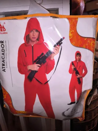 Disfraz Atracador Talla Única