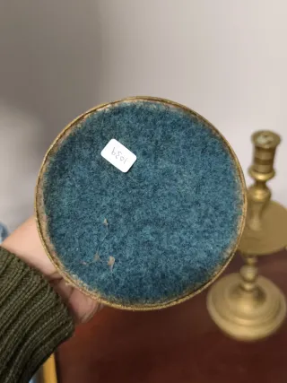 Candelabros barrocos antiguos bronce