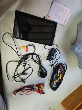 Radio para Coche Negra  para Renault