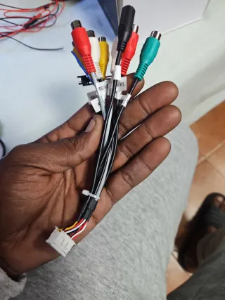 Radio para Coche Negra  para Renault