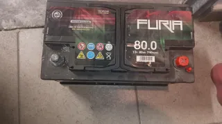 Batería coche FURIA 80.0 12V 80Ah 740A AGOTADA