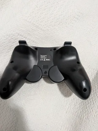 Mando Compatible PS3 Negro/Rojo