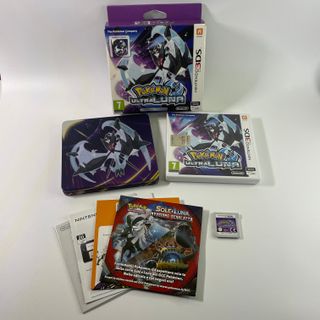 Pokemon Ultra Luna con Steelbook Nintendo 3DS