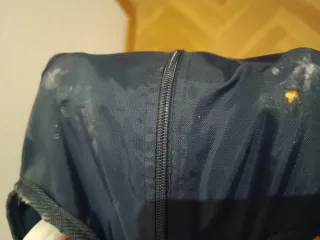 Cuna de viaje con estampado de vaca