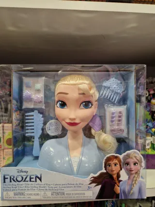 Frozen Testa Acconciature Elsa