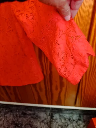 Camiseta-chaqueta crochet ANTEA talla 44