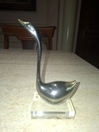 Figura Cisne Bronce