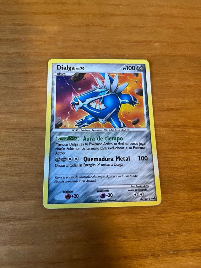 Dialga Holo 006 Pokémon Platino
