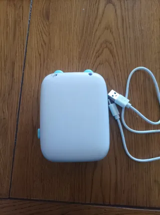 Mini impresora portátil con cara de gato