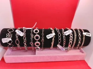 Pulseras plata s925 varios precios