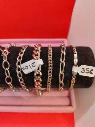 Pulseras plata s925 varios precios