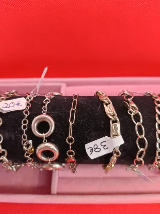 Pulseras plata s925 varios precios